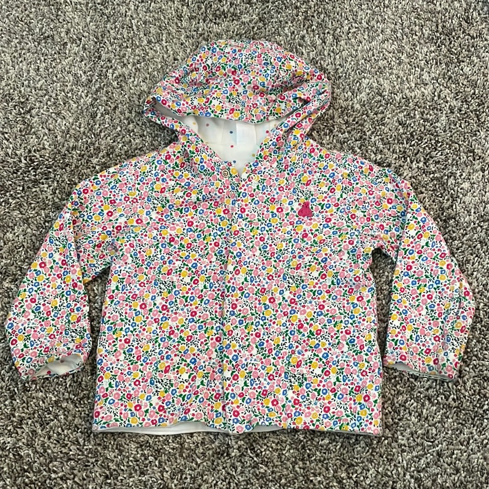 Baby Gap reversible button up hoodie 18-24 months